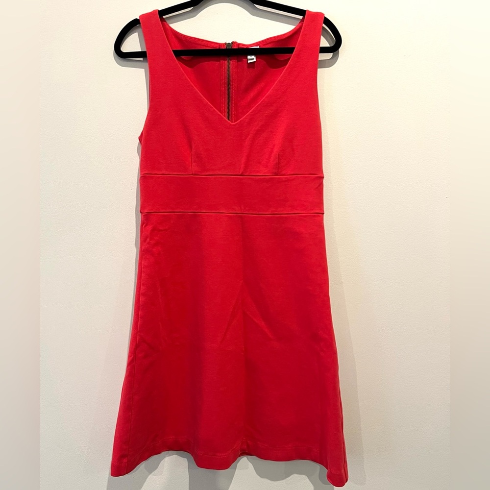 J Crew Coral Pink Sleeveless Dress